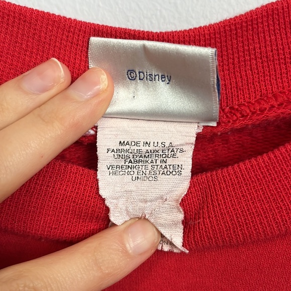 Vintage Disneyland Sweatshirt 90s Embroidered - Picture 7 of 7